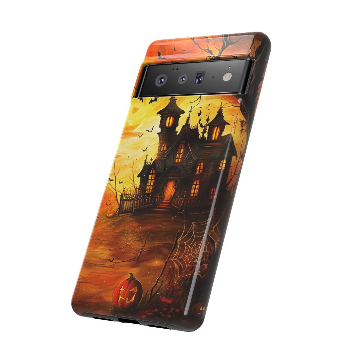 Halloween Spooky Impact Resistant, Cute Phone Cases for Samsung S24, S23, S22, S21, IPhone 15 pro Iphone 14 pro Iphone 13 IPhone 12 Iphone 11