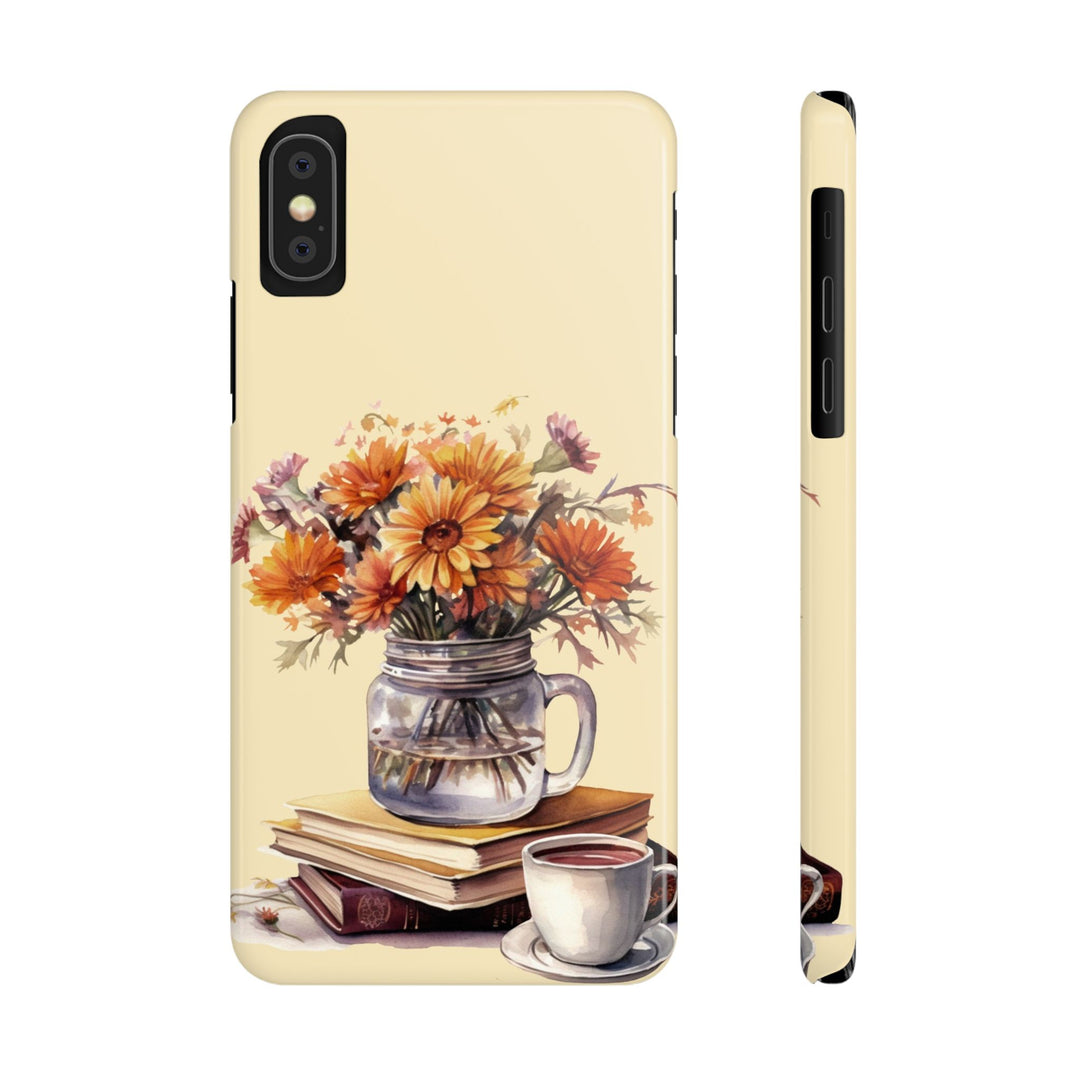 Slim Fall Autumn Leaves Cute Phone Cases for Iphone 16 | iPhone 15 Case | iPhone 15 Pro Max Case, Iphone 14, Iphone 14 Pro Max, Iphone 13, Slim Mom Dad Gift - Studio40ParkLane