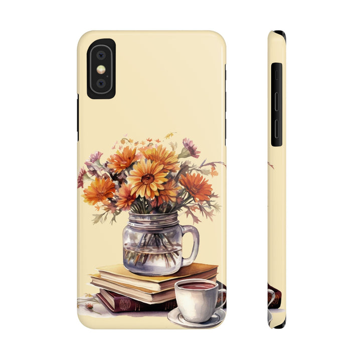 Slim Fall Autumn Leaves Cute Phone Cases for Iphone 16 | iPhone 15 Case | iPhone 15 Pro Max Case, Iphone 14, Iphone 14 Pro Max, Iphone 13, Slim Mom Dad Gift - Studio40ParkLane