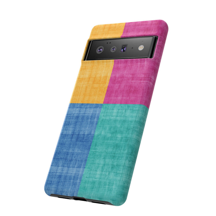 Impact Resistant, Colored Shapes, Cute Phone Cases for Samsung S24, S23, S22, S21, IPhone 15 pro Iphone 14 pro Iphone 13 IPhone 12 Iphone 11 - Studio40ParkLane