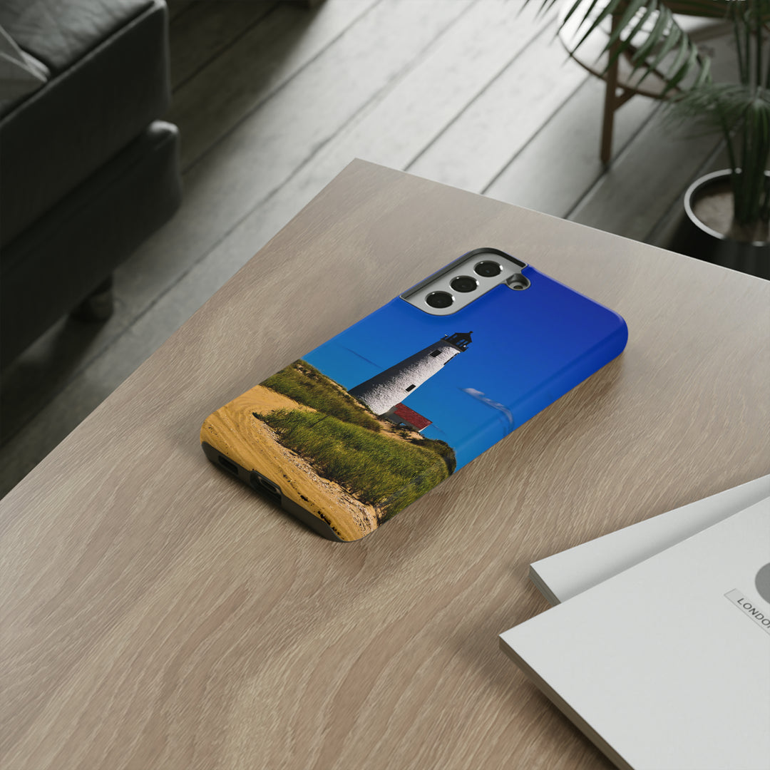 Cute Samsung Phone Case | Aesthetic Samsung Phone Case | Lighthouse Beach | Galaxy S23, S22, S21, S20 | Luxury Double Layer | Cool - Studio40ParkLane