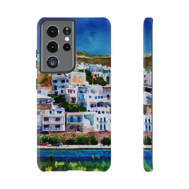Impact Resistant, Greece House, Cute Phone Cases for Samsung S24, S23, S22, S21, IPhone 15 pro Iphone 14 pro Iphone 13 IPhone 12 Iphone 11 - Studio40ParkLane