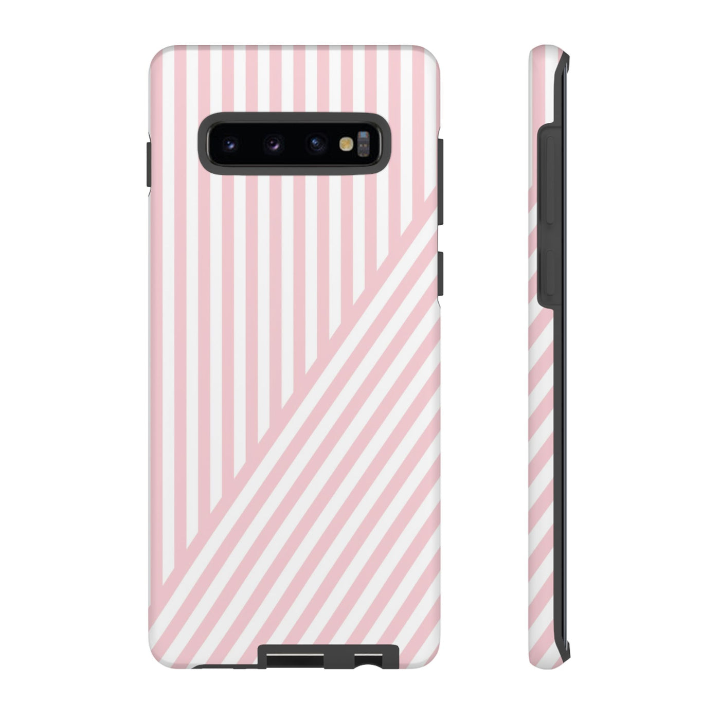 Custom Personalized Tough Phone Case - Aesthetic Stripes - For iPhone 17 Pro Max iPhone 16 Pro iPhone 15 Iphone 14 Iphone 13 Plus 13 12 11 - Studio40ParkLane