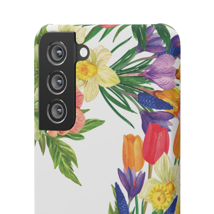 Sleek Snap Spring Summer Flowers Cute Phone Case for iPhone 16 15 14 13 12 11 X Xs Max Xr Pro Plus Samsung Galaxy S24 S23 S22 S21 S20 Ultra