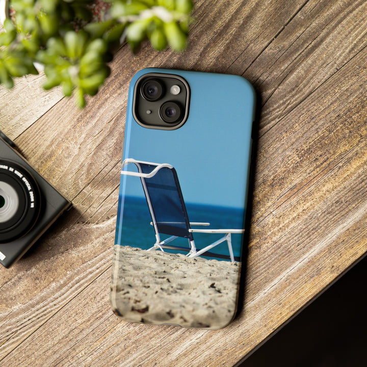 Cute Samsung Case | Cool Iphone Case | Summer Blue Beach Chair, Samsung S24, S23, S22, S21, IPhone 15 Case | Iphone 14 Case, Iphone 13 Case - Studio40ParkLane