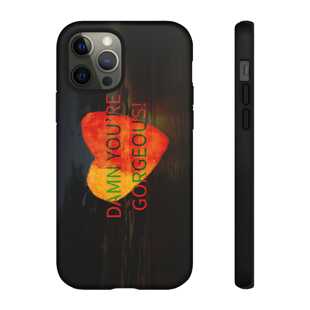 Cute IPhone Case | iPhone 15 Case | iPhone 15 Pro Max Case, Iphone 14 Case, Iphone 14 Pro Max Case IPhone Case for Art Lovers, Heart Sunset - Studio40ParkLane