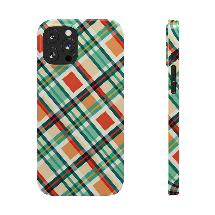 Slim Checkered Plaid Gift for Her Cute Phone Cases for Iphone 16 Pro Max | iPhone 15 Case | iPhone 15 Pro Max Case, Iphone 14, 13, 12, 11, 10, 8, 7 - Studio40ParkLane