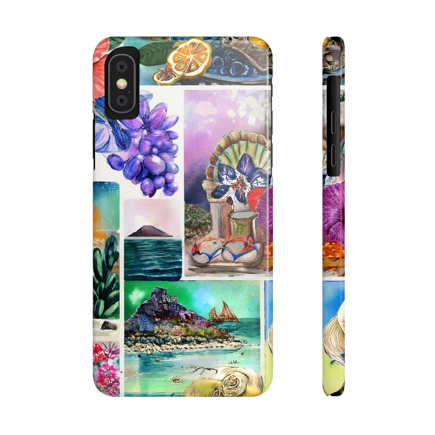 Travel Coquette Collage Slim Cute Phone Cases for Iphone  | iPhone 15 Case | iPhone 15 Pro Max Case, Iphone 14, Iphone 14 Pro Max, Iphone 13