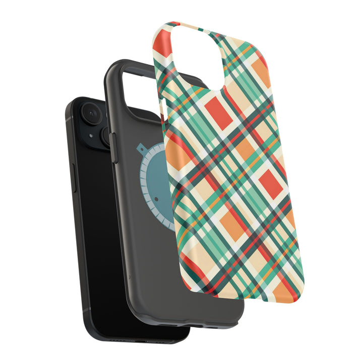 Checkered Plaid Magsafe Gift for Her Cute Phone Case for Iphone, | iPhone 16 | iPhone 15 Pro Max, Iphone 14 Pro Max, 13 12 11 10 9 8 7 - Studio40ParkLane