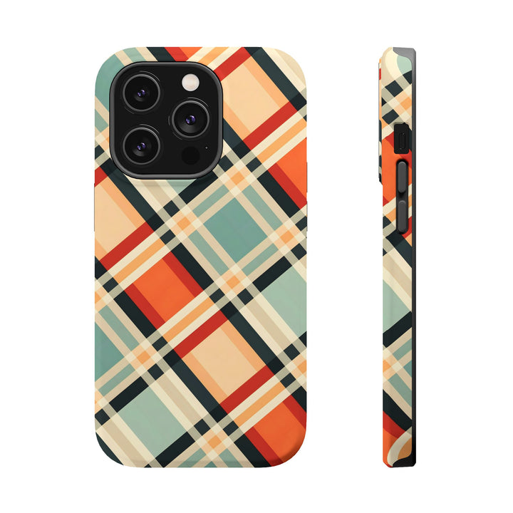 Checkered Plaid Magsafe Gift for Her Cute Phone Case for Iphone, | iPhone 16 | iPhone 15 Pro Max, Iphone 14 Pro Max, 13 12 11 10 9 8 7 - Studio40ParkLane