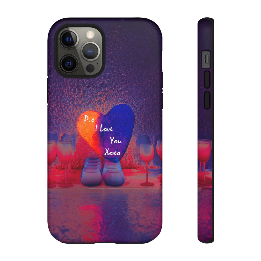 Cute Samsung Case | Cool Iphone Case | PS I love You - Heart, Samsung S24, S23, S22, S21, IPhone 15 Case | Iphone 14 Case, Iphone 13 Case - Studio40ParkLane