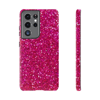 Pink Glitter Cute Phone Case, for IPhone 16 pro Max | Iphone 15, Iphone 14, IPhone 13 Case, 11 8 7, Samsung Galaxy S24, S23, S22, S21, 2 Layer Protection