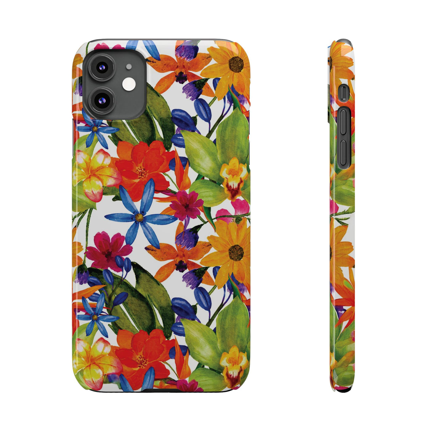 Slim Spring Flowers Gift for Her Cute Phone Cases for Iphone 16 Pro Max | iPhone 15 Case | iPhone 15 Pro Max Case, Iphone 14, 13, 12, 11, 10, 8, 7 - Studio40ParkLane