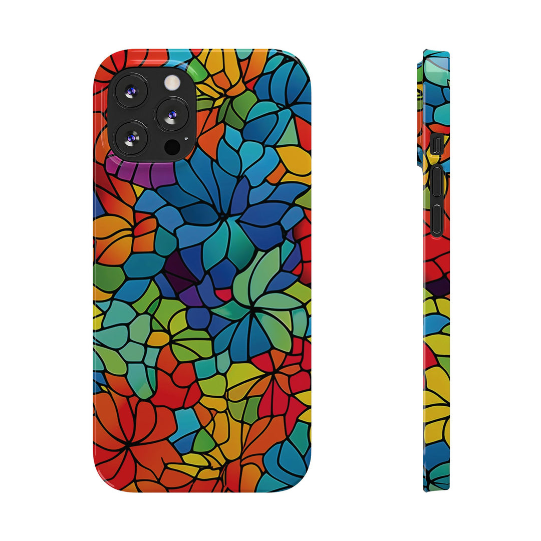 Slim Window Style Mosaic Gift for Her Cute Phone Cases for Iphone 16 Case | iPhone 15 Case | iPhone 15 Pro Max Case, Iphone 14, Iphone 14 Pro Max, Iphone 13 - Studio40ParkLane