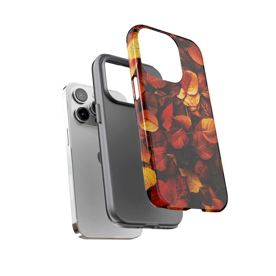 Autumn Fall Leaves Gift for Her Cute Phone Case for, Samsung Galaxy S24, S23, S22, S21, IPhone 16 Case | Iphone 15, Iphone 14, IPhone 13 Case - Studio40ParkLane