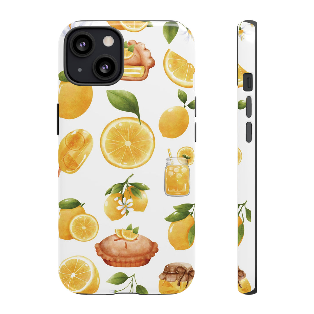 Cute IPhone Case | Summer Fruit Lemon, iPhone 15 Case | iPhone 15 Pro Case, Iphone 14 Case, Iphone 14 Pro Max Case, Protective Iphone Case - Studio40ParkLane