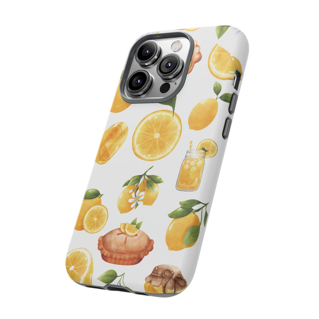 Cute IPhone Case | Summer Fruit Lemon, iPhone 15 Case | iPhone 15 Pro Case, Iphone 14 Case, Iphone 14 Pro Max Case, Protective Iphone Case - Studio40ParkLane
