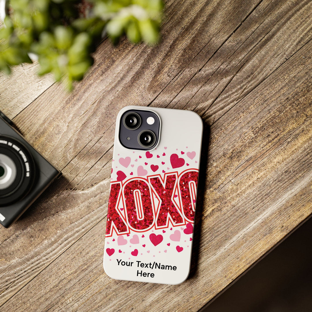 Slim Custom Personalized Valentine Love Gift for Her Cute Phone Cases for Iphone 16 Pro Max | iPhone 15 Case | iPhone 15 Pro Max Case, Iphone 14, 13, 12, 11, 10, 8, 7 - Studio40ParkLane