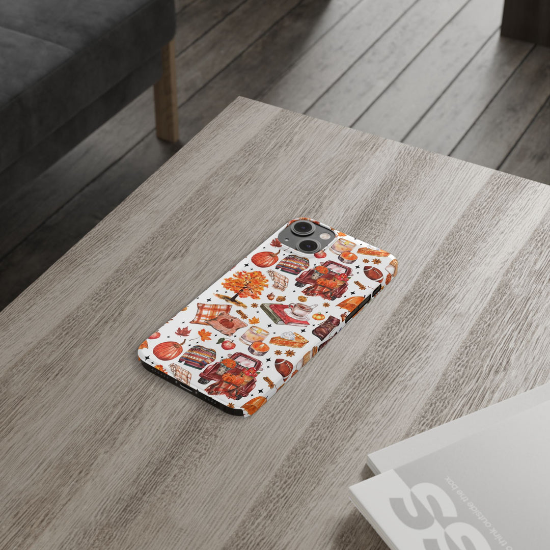 Slim Cute Fall Phone Cases Gift for Her Coquette Collage for Iphone 16 | iPhone 15 Case | iPhone 15 Pro Max Case, Iphone 14 Case, Iphone 13, Slim - Studio40ParkLane