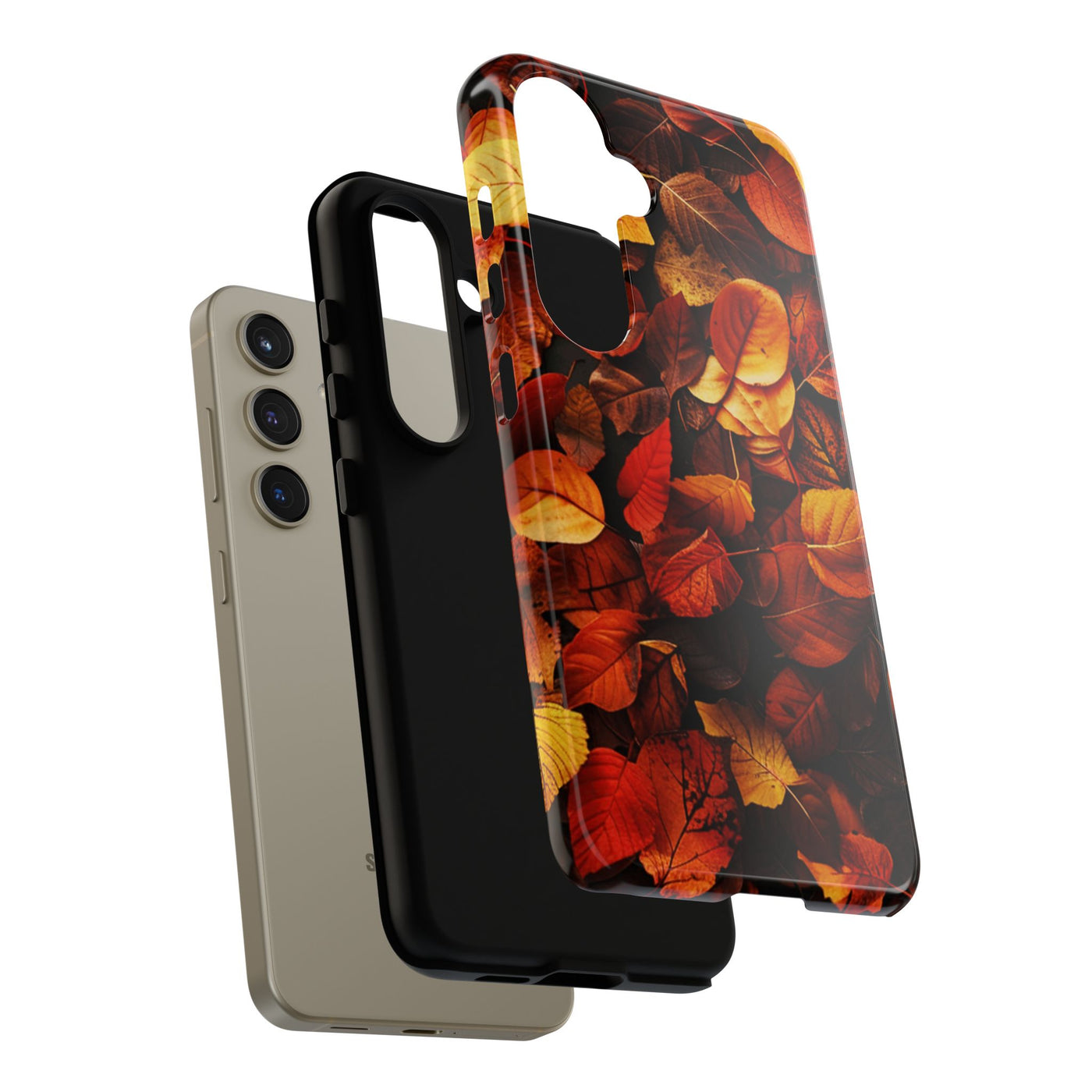 Autumn Fall Leaves Gift for Her Cute Phone Case for, Samsung Galaxy S24, S23, S22, S21, IPhone 16 Case | Iphone 15, Iphone 14, IPhone 13 Case