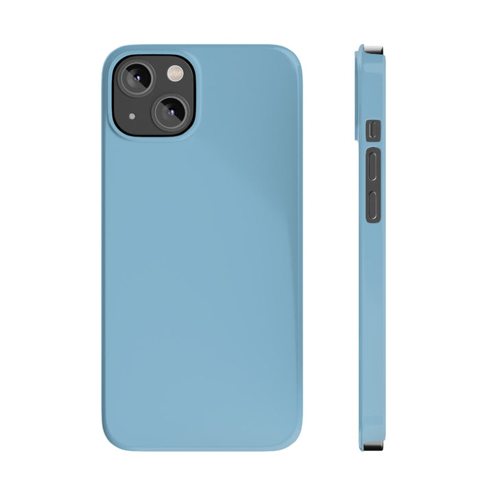 Slim Light Baby Blue Gift for Her Aesthetic Cute Phone Case for Iphone 16 - | iPhone 15 Pro Max Case | iPhone 14 Case 13 12 11 10 9 8 7 - Studio40ParkLane