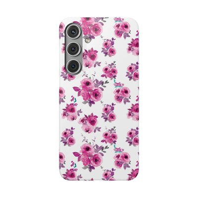 Snap Spring Flowers Cute Phone Cases for Samsung S24, S23, S22, S21, S20, Plus and Ultra, Iphone 16 Pro Max, Iphone 15, 14, 13, 12, 11, 10,9 - Studio40ParkLane