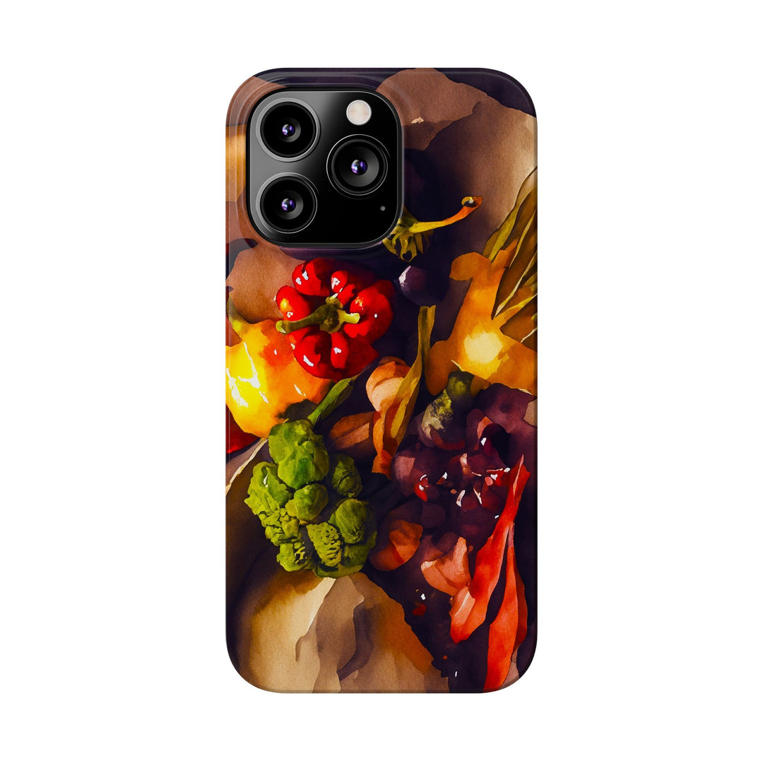 Slim Fall Farm Vegetables Cute Phone Cases for Iphone | iPhone 15 Case | iPhone 15 Pro Max Case, Iphone 14, Iphone 14 Pro Max, Iphone 13 - Studio40ParkLane