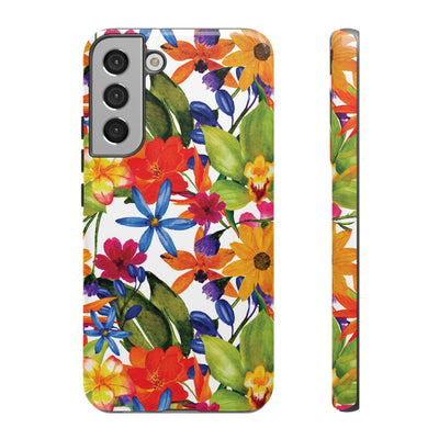 Premium Tough Spring Flowers Cute Phone Cases for Samsung S24, S23, S22, S21, S20, Plus and Ultra, Iphone 16 Pro Max,15, 14, 13, 12, 11, 10 - Studio40ParkLane
