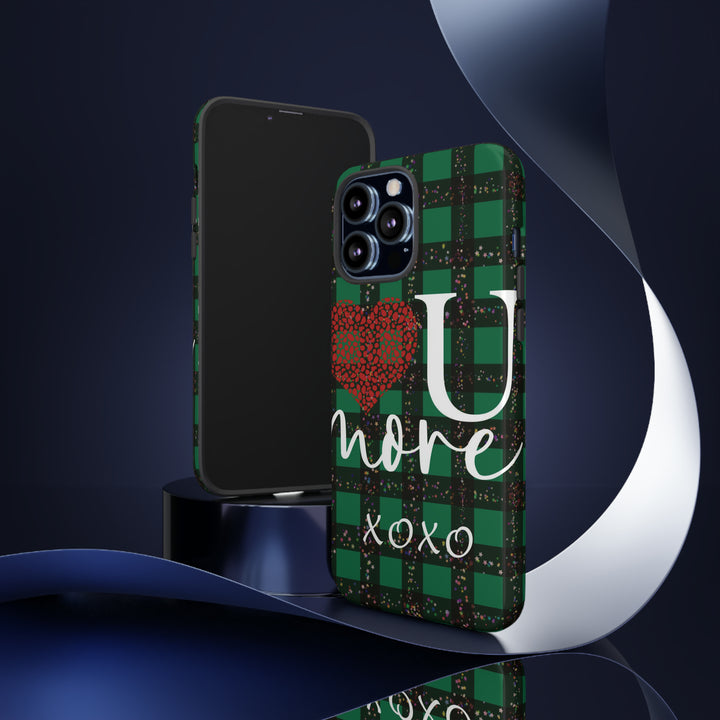 Cute IPhone Case | iPhone 15 Case | iPhone 15 Pro Max Case, Iphone 14 Case, Iphone 14 Pro Max Case IPhone Case for Art Lovers, Love You Green - Studio40ParkLane
