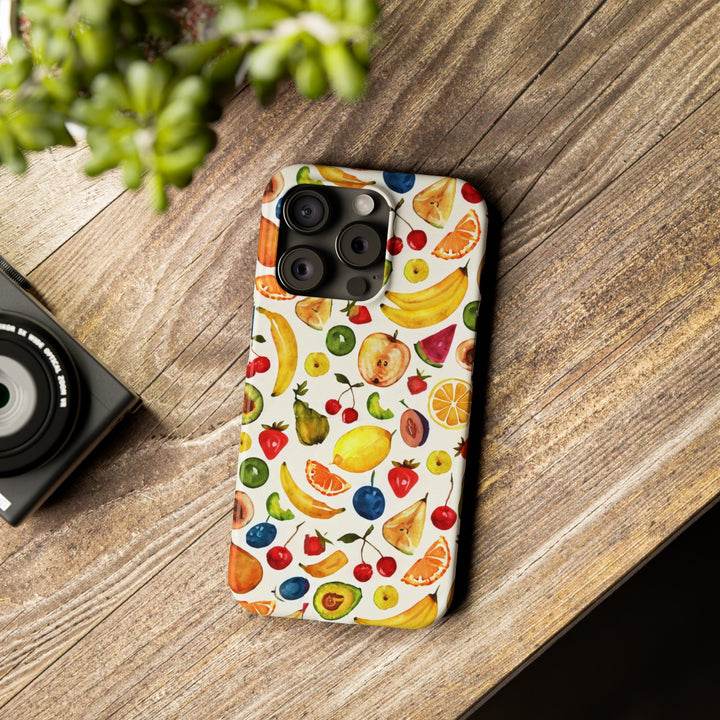 Fruit Mix Display Slim Cute Phone Cases for Iphone | iPhone 15 Case | iPhone 15 Pro Max Case, Iphone 14, Iphone 14 Pro Max, Iphone 13 - Studio40ParkLane