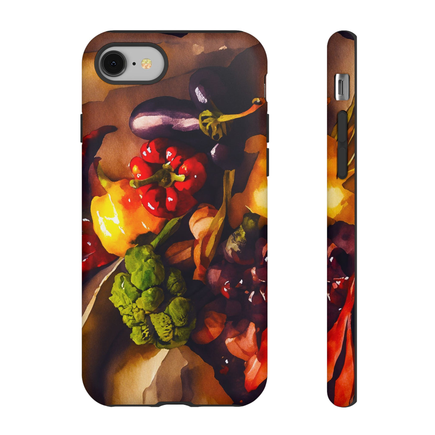 Impact Resistant, Fall Farm Vegetables, Cute Phone Cases for Samsung S24, S23, S22, S21, IPhone 15 pro Iphone 14 pro Iphone 13 IPhone 12 Iphone 11