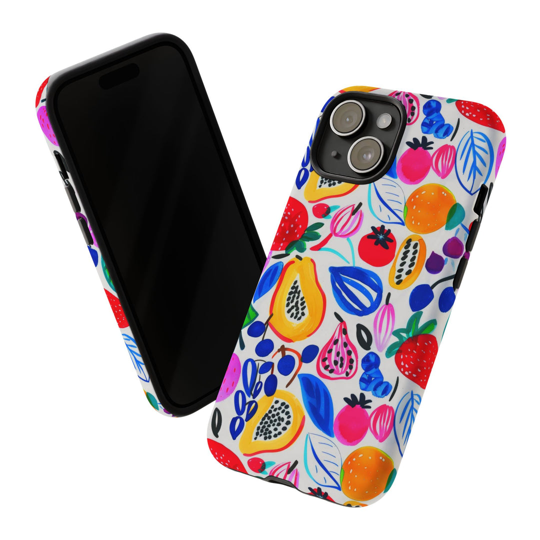 Summer Fruit Cute Tough Phone Case - For Apple iPhone 17, 16 Pro Max, 15 Pro Max, 14 Plus 13 Pro 12, Samsung Galaxy S26, S25, S24 Plus Ultra