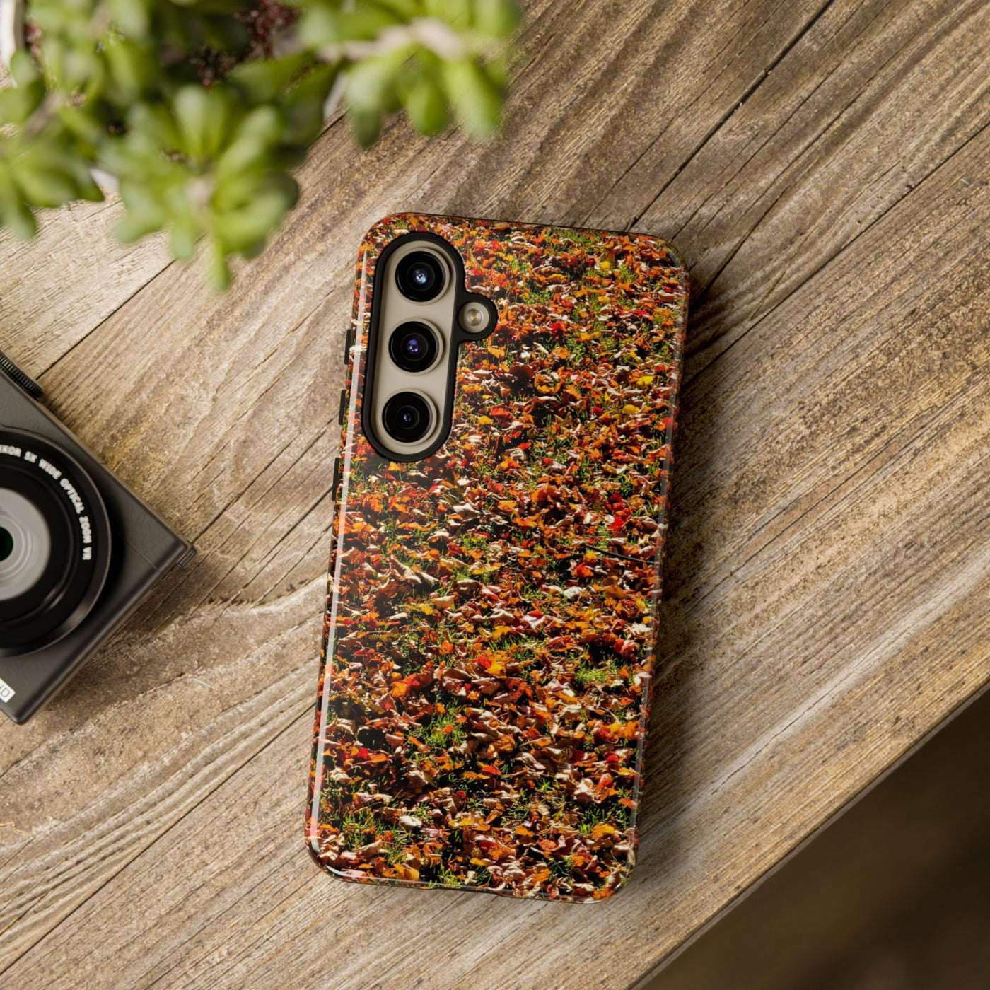 Impact Resistant, Fall Leaves Collage, Cute Phone Cases for Samsung S24, S23, S22, S21, IPhone 15 pro Iphone 14 pro Iphone 13 IPhone 12 Iphone 11