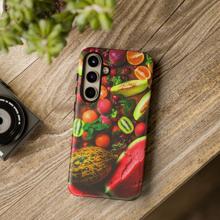Fall Fruit Collage Cute Phone Case for, Samsung Galaxy S24, S23, S22, S21, IPhone 16 Case | Iphone 15, Iphone 14, IPhone 13 Case Mom Dad Gift - Studio40ParkLane