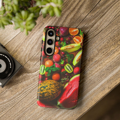 Fall Fruit Collage Cute Phone Case for, Samsung Galaxy S24, S23, S22, S21, IPhone 16 Case | Iphone 15, Iphone 14, IPhone 13 Case Mom Dad Gift