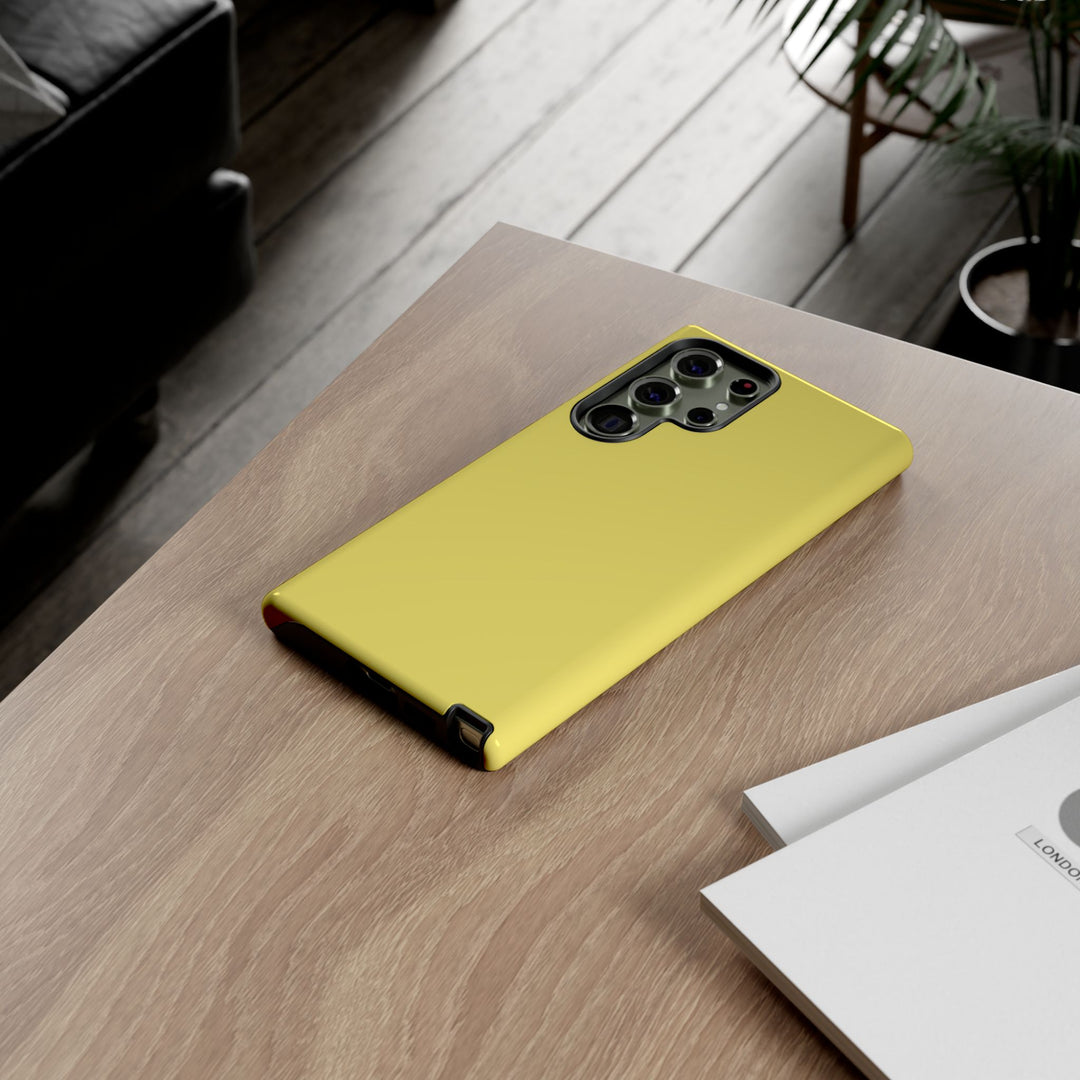 Premium Tough Light - Yellow Gift for Her Cute Phone Cases for Samsung S25 S24, S23, S22, S21, Iphone, 16, 15, 14, 13 Pro Max Ultra - Studio40ParkLane