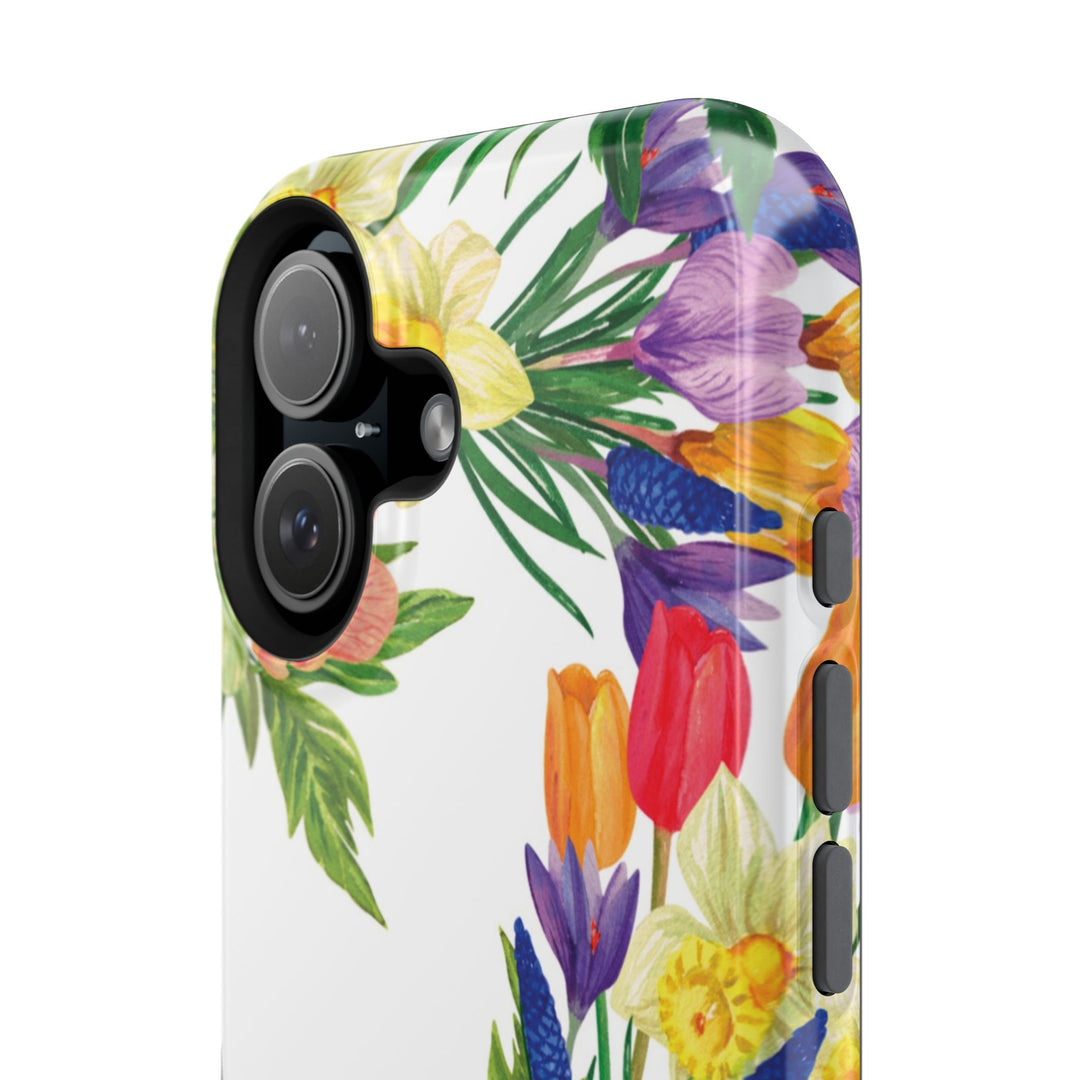 Spring Flowers Magsafe Cute Phone Case for Iphone Gift for Her, iPhone 16 Case iPhone 15 Pro Max Case, Iphone 14, Iphone 14 Pro Max, 13, 12 - Studio40ParkLane