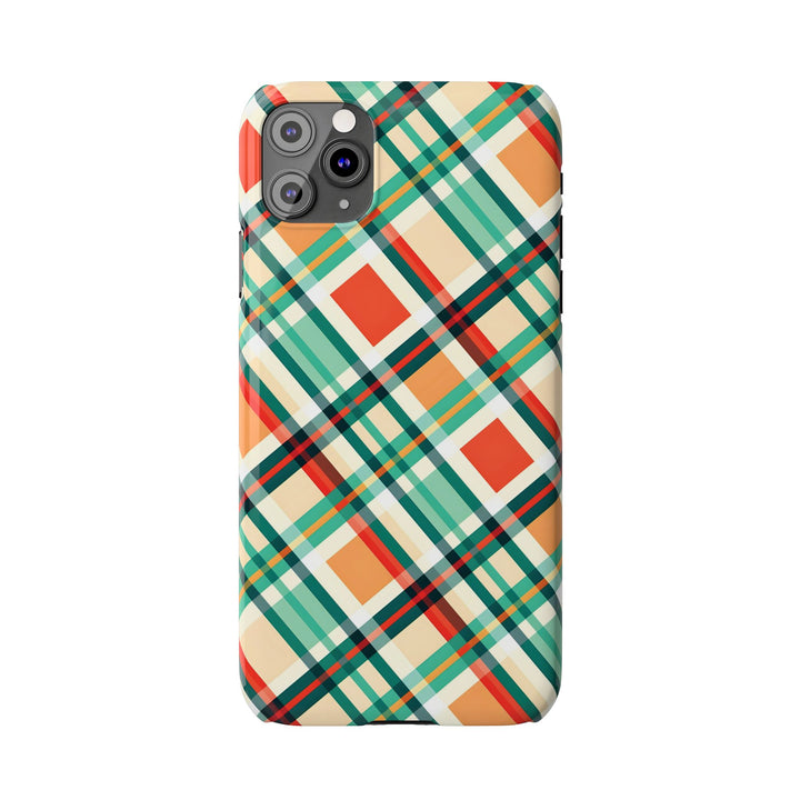Slim Checkered Plaid Gift for Her Cute Phone Cases for Iphone 16 Pro Max | iPhone 15 Case | iPhone 15 Pro Max Case, Iphone 14, 13, 12, 11, 10, 8, 7 - Studio40ParkLane