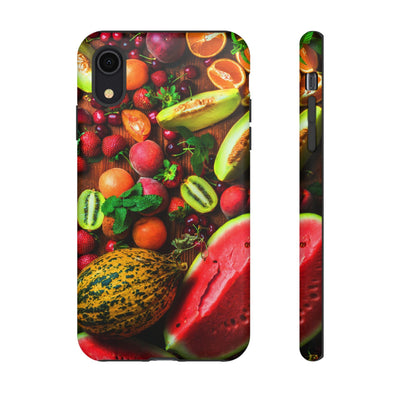 Fall Fruit Collage Cute Phone Case for, Samsung Galaxy S24, S23, S22, S21, IPhone 16 Case | Iphone 15, Iphone 14, IPhone 13 Case Mom Dad Gift