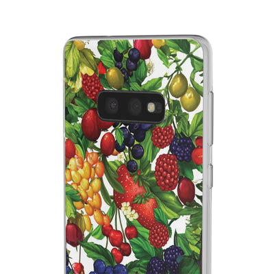 Cute Flexi Phone Cases, For Samsung Galaxy and Iphone, Summer Mixed Fruit, Galaxy S23 Phone Case, Samsung S22 Case, Samsung S21, Iphone 15, Iphone 14, Iphone 13