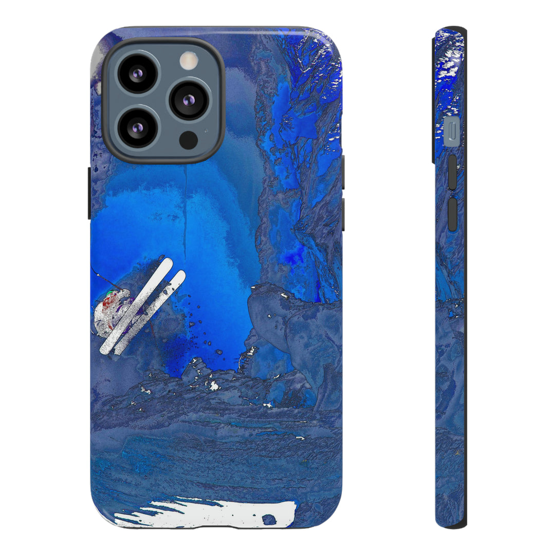 Cute IPhone Case | iPhone 15 Case | iPhone 15 Pro Max Case, Iphone 14 Case, Iphone 14 Pro Max Case IPhone Case for Art Lovers, Skiing Mountain - Studio40ParkLane