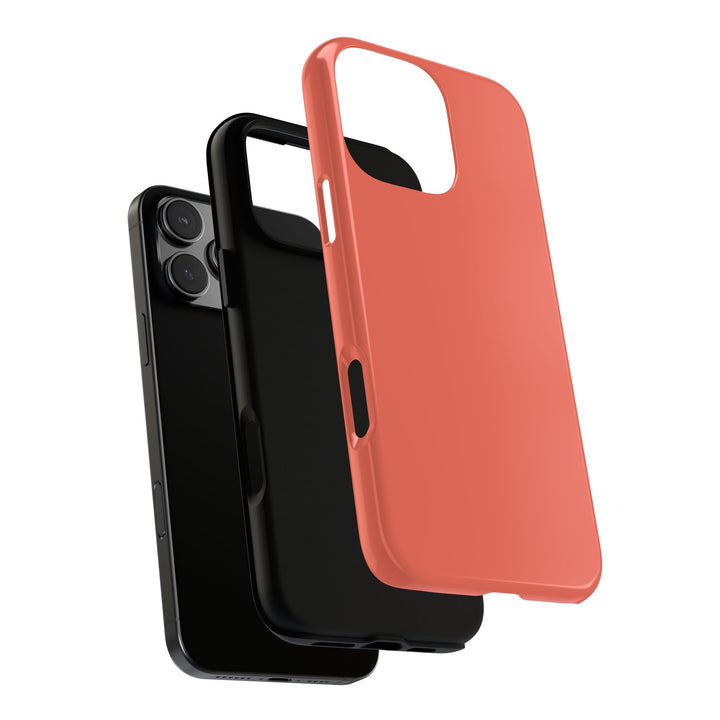 Premium Tough Coral Pink Orange Gift for Her Cute Phone Cases for Samsung S25 S24, S23, S22, S21, Iphone, 16, 15, 14, 13 Pro Max Ultra - Studio40ParkLane
