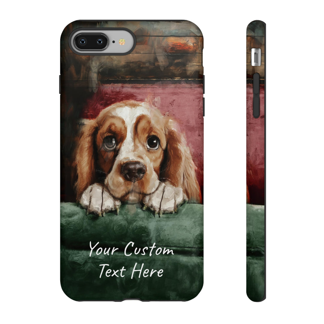 Personalize this Cute IPhone Case | Cocker Spaniel iPhone Case, iPhone 15 Case | iPhone 15 Case, Iphone 14 Case, Iphone 14 Pro Max Case - Studio40ParkLane