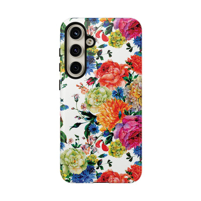 Premium Tough Spring Flowers Cute Phone Cases for Samsung S24, S23, S22, S21, S20, Plus and Ultra, Iphone 16 Pro Max,15, 14, 13, 12, 11, 10 - Studio40ParkLane