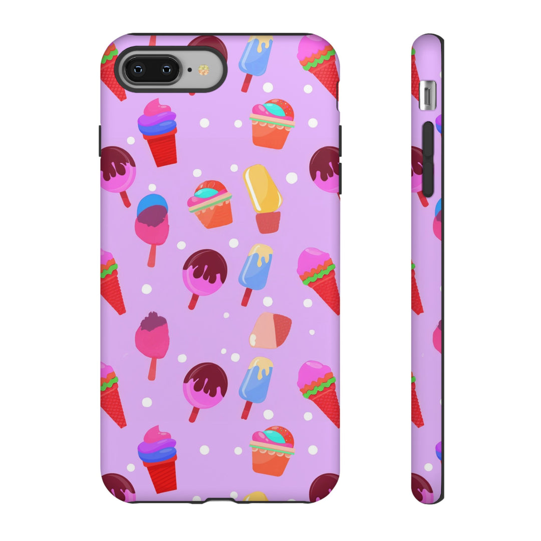 Cute Samsung Case | Cool Iphone Case | Summer Pink Ice - Cream, Samsung S24, S23, S22, S21, IPhone 15 Case | Iphone 14 Case, Iphone 13 Case - Studio40ParkLane