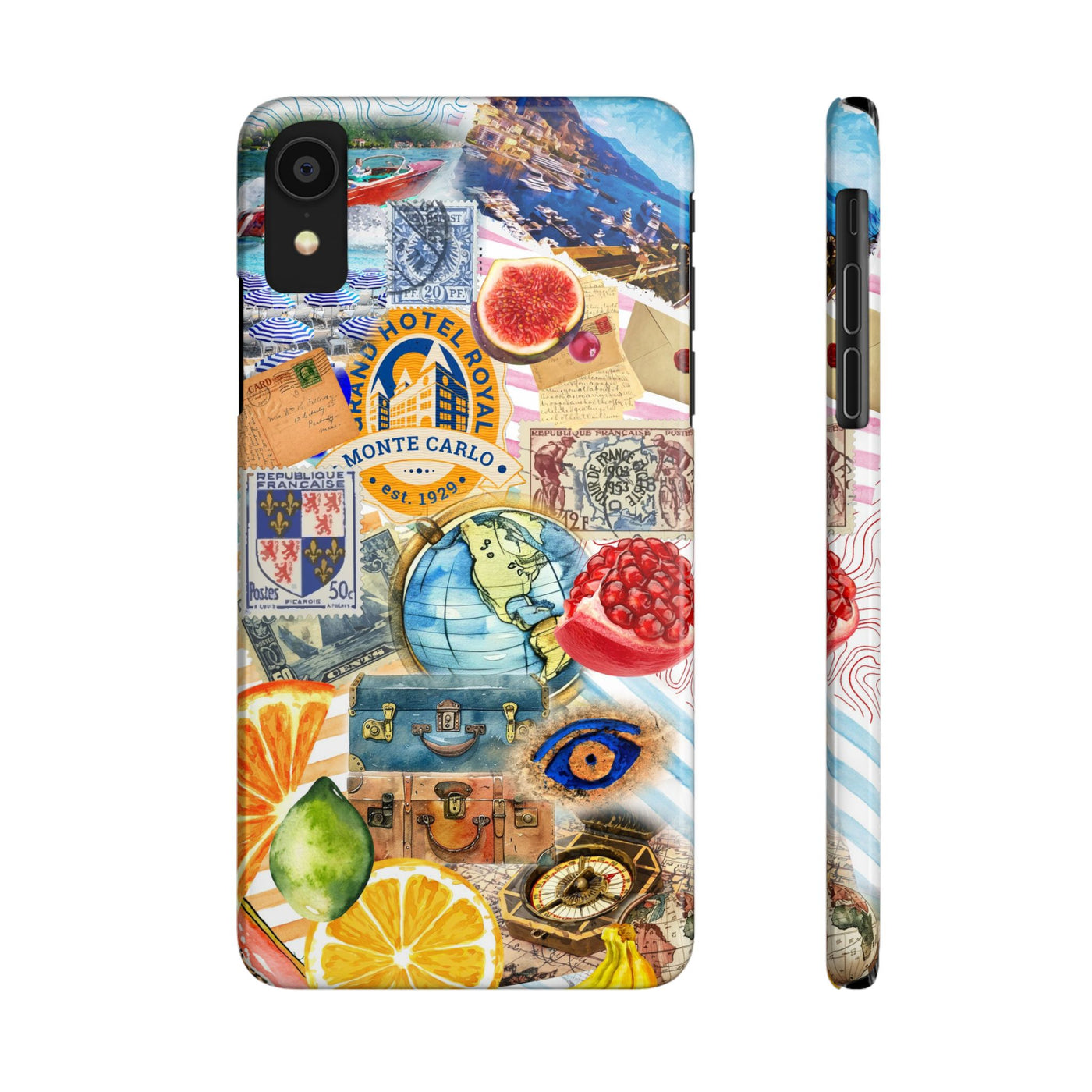 Slim Trendy French Coquette Collage Gift for Her Cute Phone Cases for Iphone 16 Cases | iPhone 15 Case | iPhone 15 Pro Max Case, Iphone 14 Case, Iphone 13, Slim