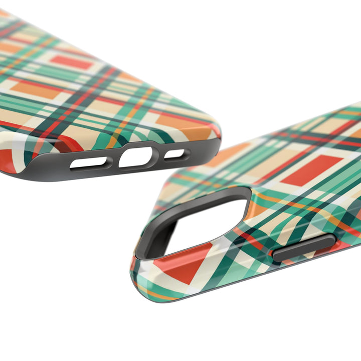 Checkered Plaid Magsafe Gift for Her Cute Phone Case for Iphone, | iPhone 16 | iPhone 15 Pro Max, Iphone 14 Pro Max, 13 12 11 10 9 8 7 - Studio40ParkLane