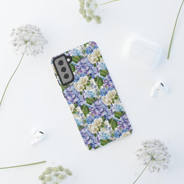 Premium Tough Spring Flowers Gift for Her Cute Phone Cases for Samsung and Iphone, 16, 15, 14, 13 S24, S23, S22, S21, S20, Plus, Ultra, Pro - Studio40ParkLane