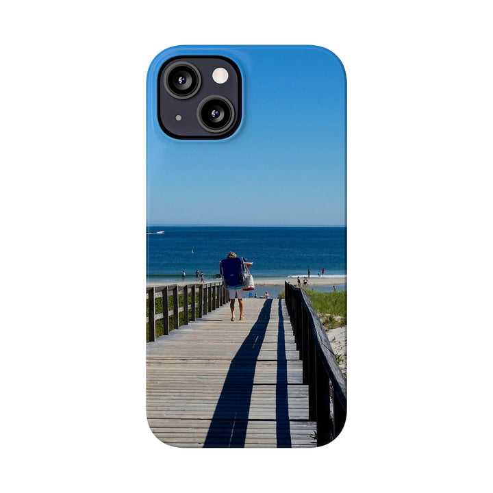 Slim Cute Phone Cases for Iphone - | iPhone 15 Case | iPhone 15 Pro Max Case, Iphone 14 Case, Iphone 14 Pro Max, Iphone 13, Summer Beach Walk - Studio40ParkLane