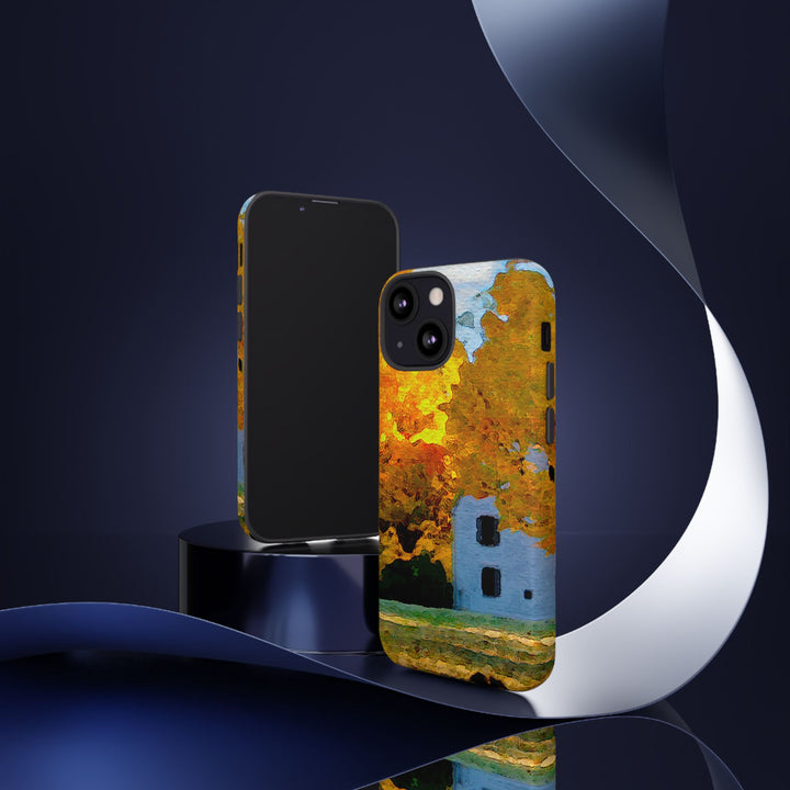 Impact Resistant, Fall Leaves Watercolor, Cute Phone Cases for Samsung S24, S23, S22, S21, IPhone 15 pro Iphone 14 pro Iphone 13 IPhone 12 Iphone 11 - Studio40ParkLane